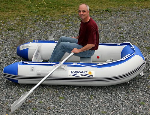SeaBright Marine's SeaBright 230P - 7' 6" foldable inflatable boat